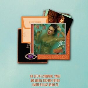 Taylor Swift Deluxe CD with Green and Orange Cover